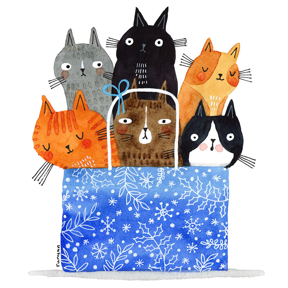 HOLIDAY SHOPPING clean - Terry Runyan - Creatif ©Terry Runyan - Creatif License