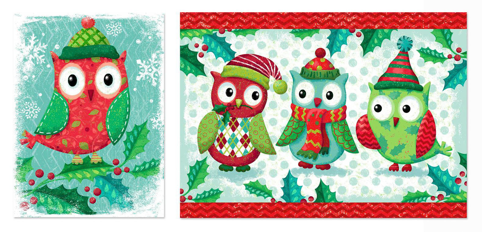 SH_Cmas_OwlsTextured3image001 ©Steve Haskamp - Creatif License