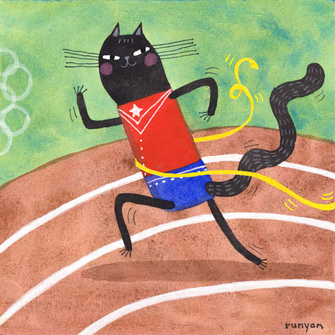 PHOTO FINISH _Cats- diving- olympics- Sport- sports- track- vollyball _  Creatif