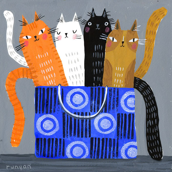 WHAT'S IN MY BAG _Cat- Maggie request _  Creatif