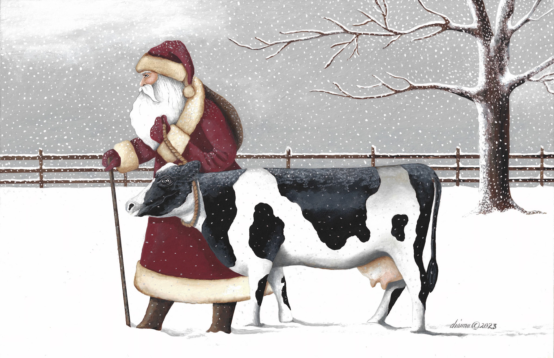 DS_Christmas- santacow