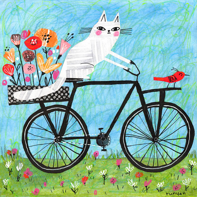 KITTY DELIVERY - Terry Runyan - Creatif _Cat _  Creatif