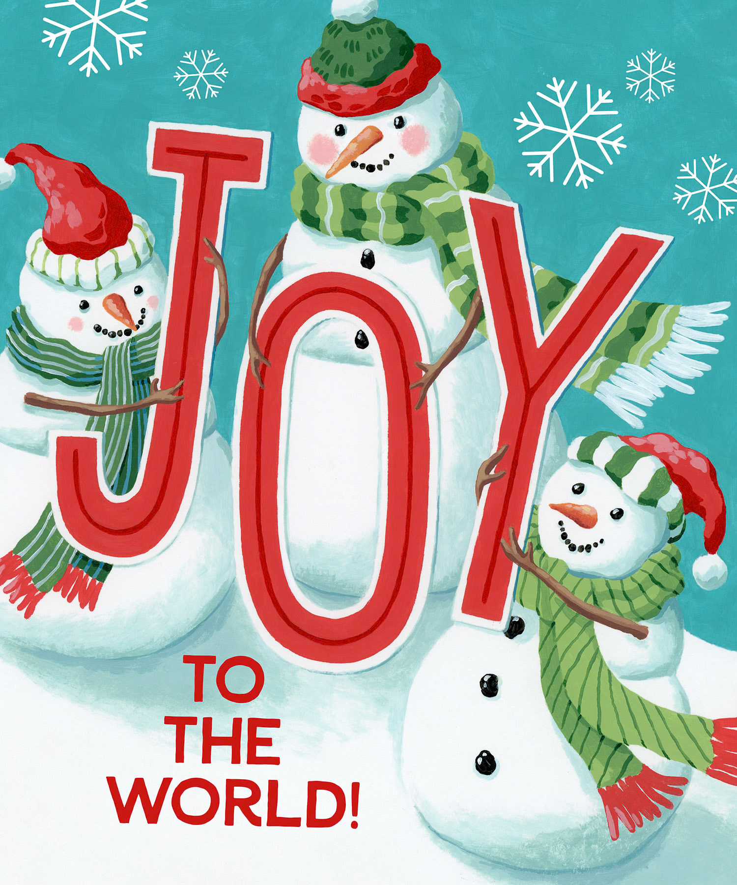 SH_Cmas_2471_Snowmen Joy 10x12_Creatif ©Steve Haskamp - Creatif License