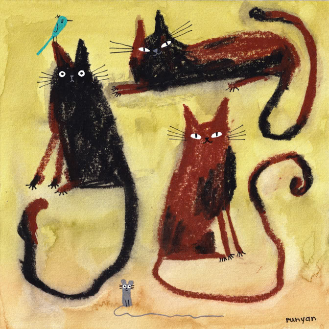 SCRIBBLE CATS 2 _Cats _  Creatif