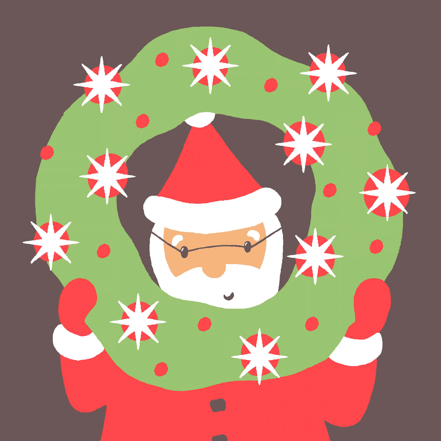 SH_Cmas_187-santawreath ©Steve Haskamp - Creatif License