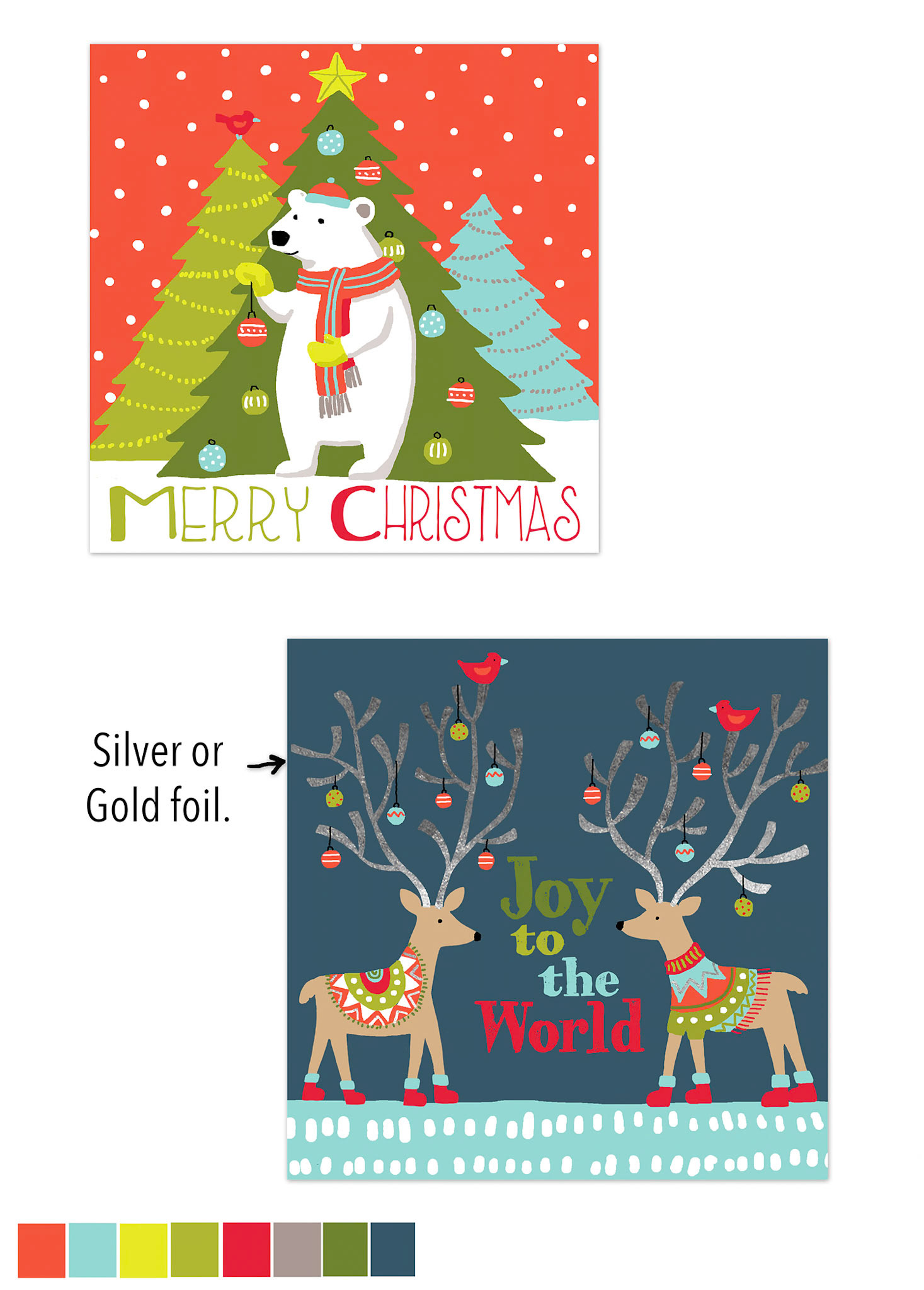 SH_Cmas_Lighthearted Christmas Animals Concept Page_Creatif ©Steve Haskamp - Creatif License