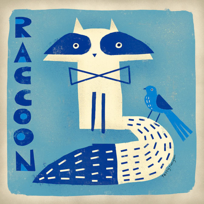 RACCOON _Animals- Raccoon _  Creatif ©Terry Runyan - Creatif License