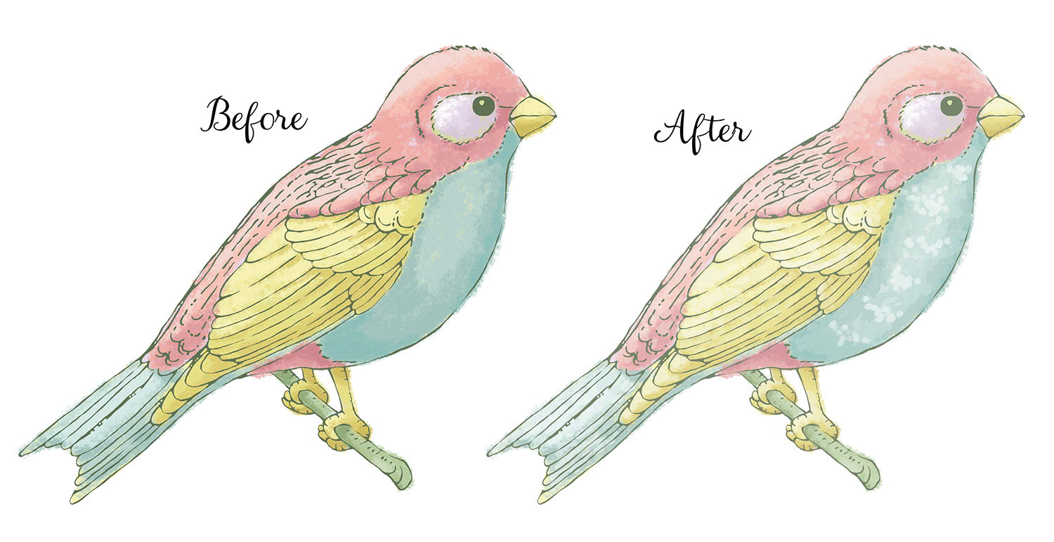 SH_Bird_SH_Spring Bird Before and after_Creatif_Creatif ©Steve Haskamp - Creatif License