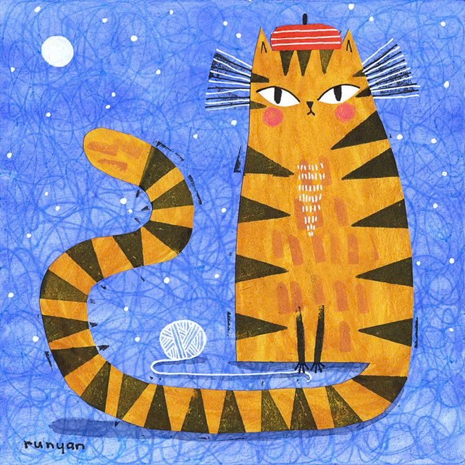 BEANIE - Terry Runyan - Creatif _Cat _  Creatif