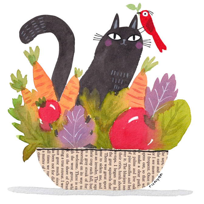 VEGGIE CAT _Cat _  Creatif