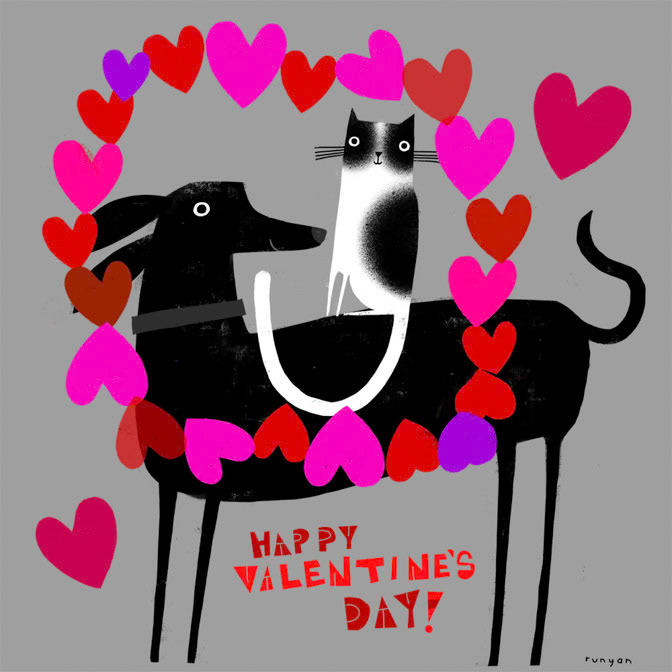 VALENTINE 2017 _Cadg- Cat- Cat Dog- Dog- Val- Valentine _  Creatif