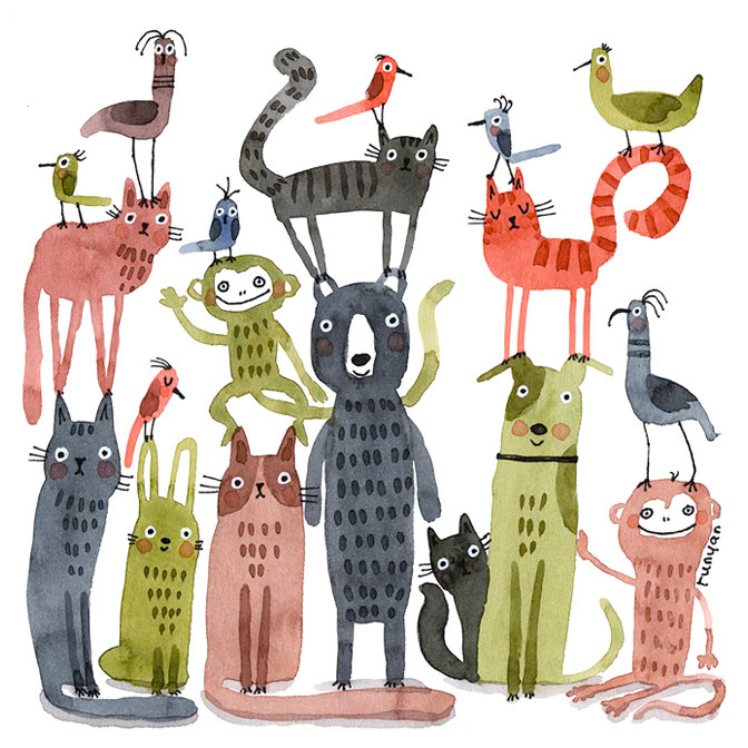 ANIMALS O' PLENTY - Terry Runyan - Creatif _Animals _  Creatif ©Terry Runyan - Creatif License