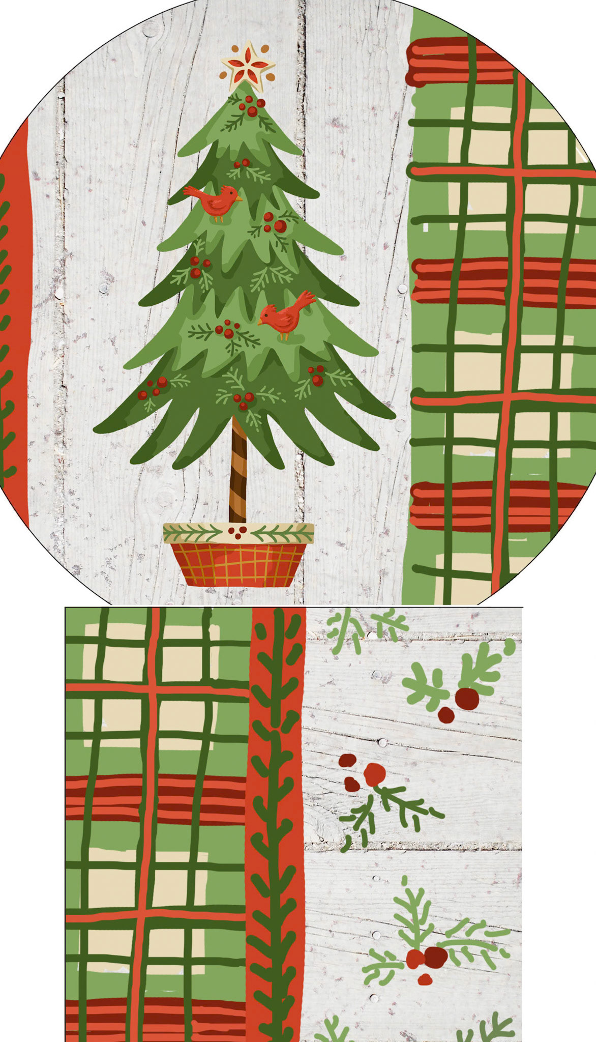 SH_Cmas_SH_CmasRusticFolkTree ©Steve Haskamp - Creatif License