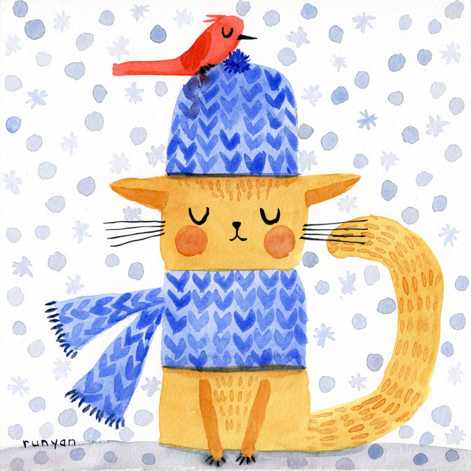 SNOW STORM _Cats- christmas _  Creatif