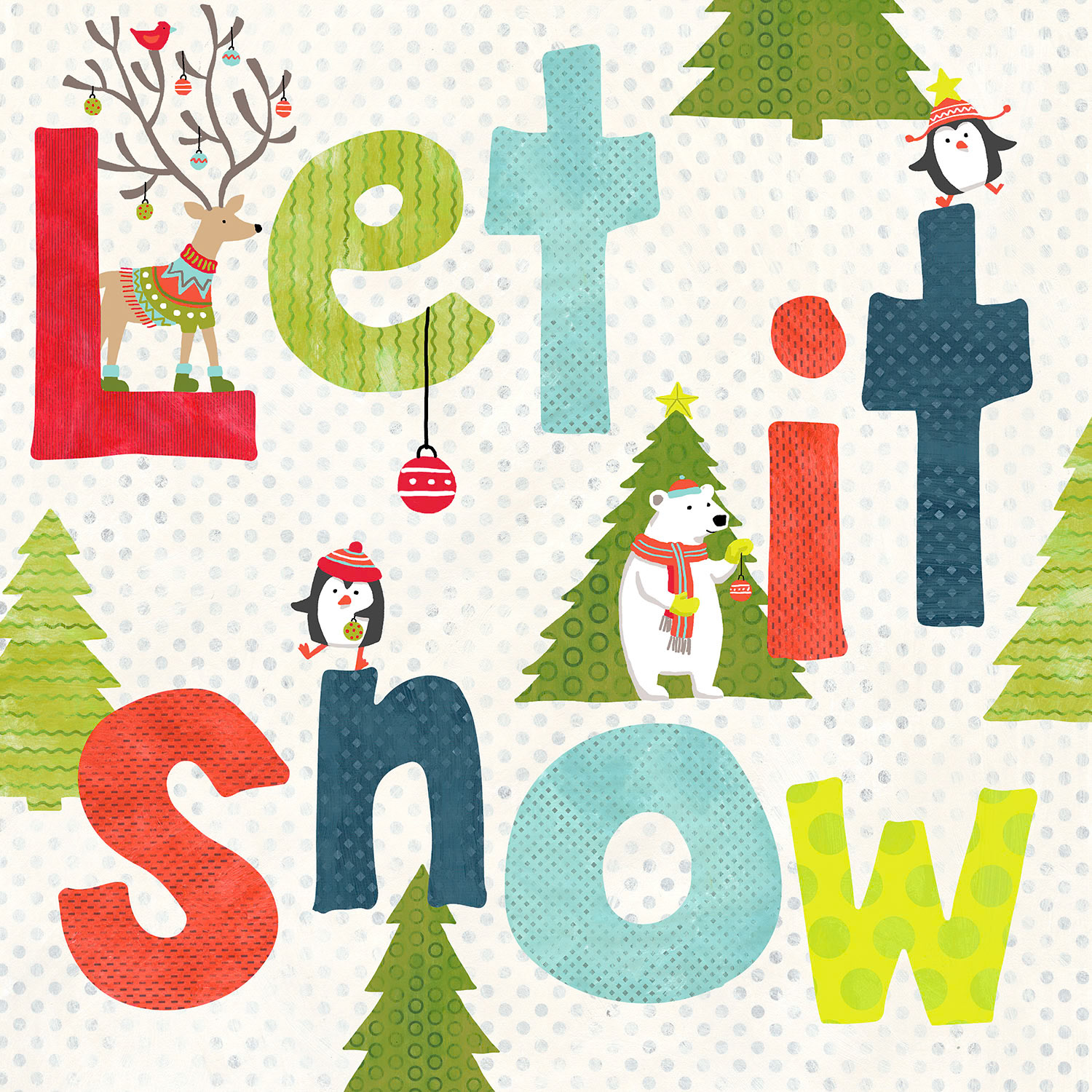 SH_Cmas Lighthearted Animals_Let it snow 4_Creatif ©Steve Haskamp - Creatif License