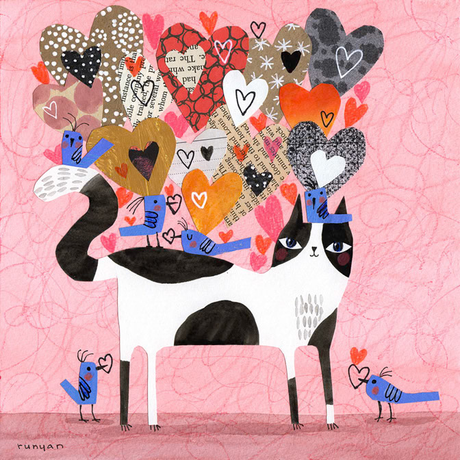 GIVING HEARTS DAY - Terry Runyan - Creatif _Cat- Valentine _  Creatif