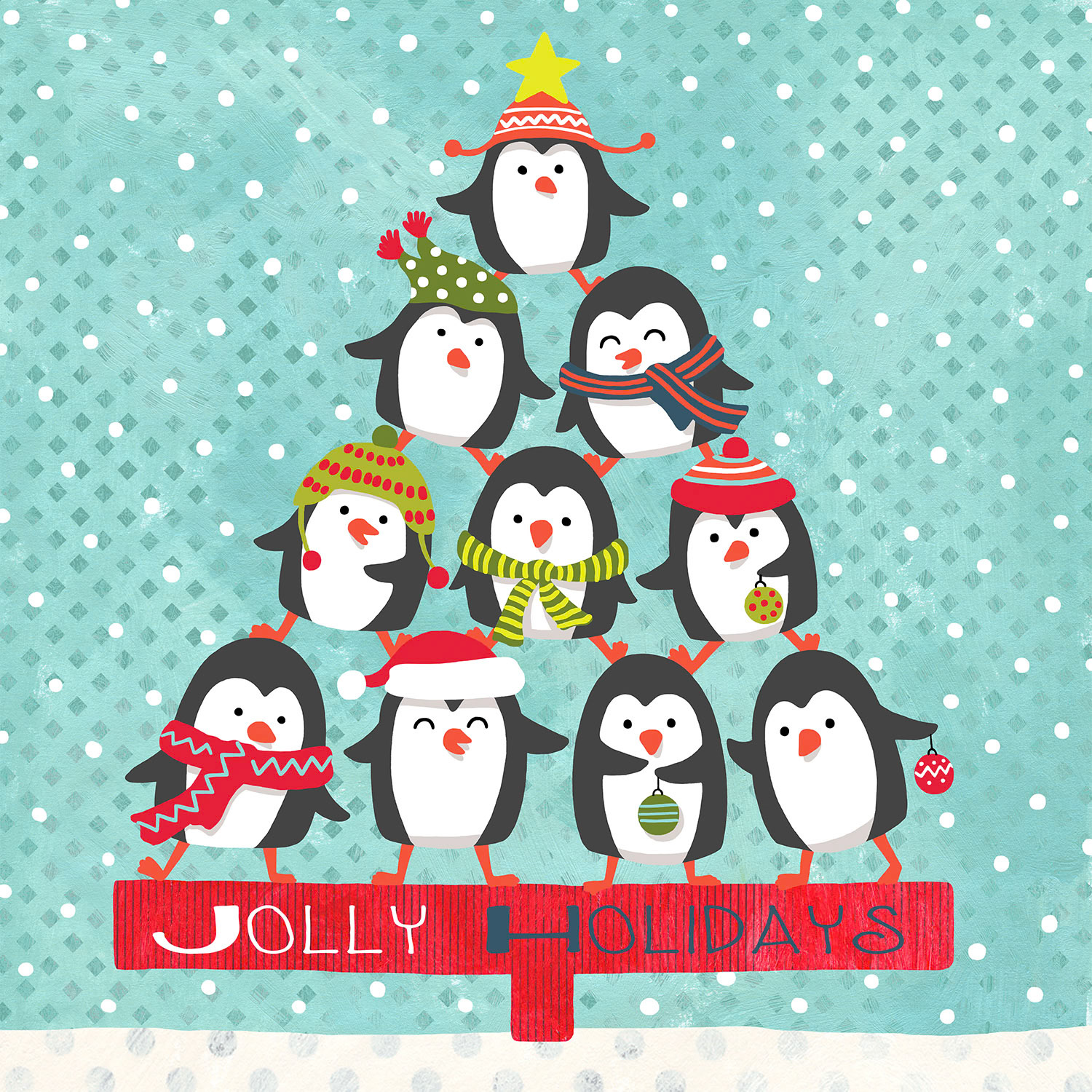 SH_Cmas_2090_penguin pyramid_Creatif ©Steve Haskamp - Creatif License
