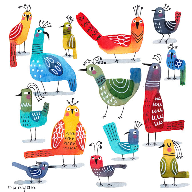 JUST BIRDS _Cats _  Creatif
