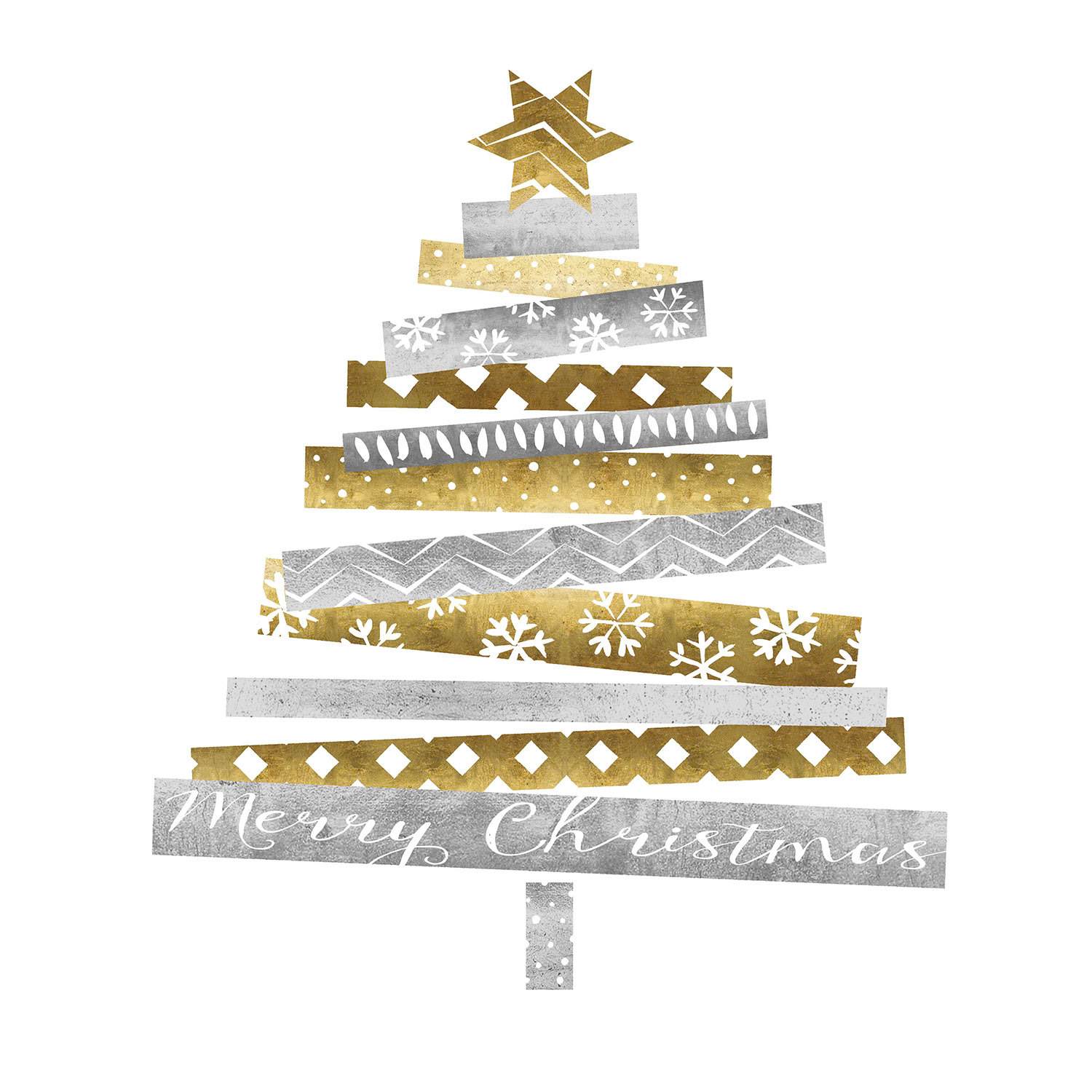 SH_Cmas_1956b_Silver and Gold Striped Tree_Creatif ©Steve Haskamp - Creatif License