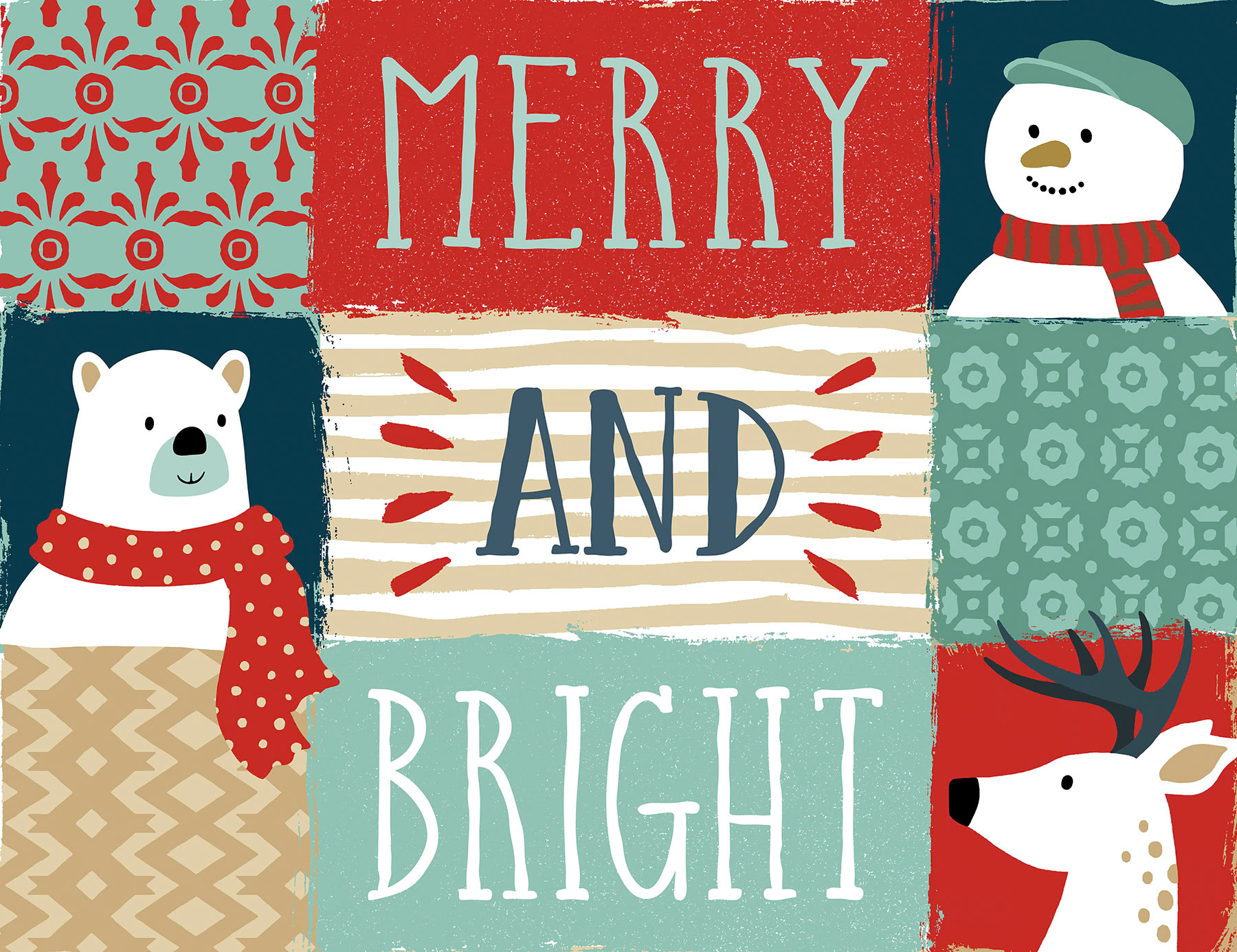 SH_Cmas_1823_1_Cmas Merry and Bright Re colored_Creatif ©Steve Haskamp - Creatif License