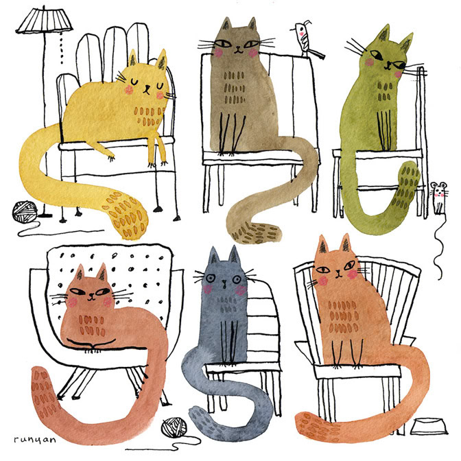 FAVORITE ANIMAL - Terry Runyan - Creatif _Cat _  Creatif