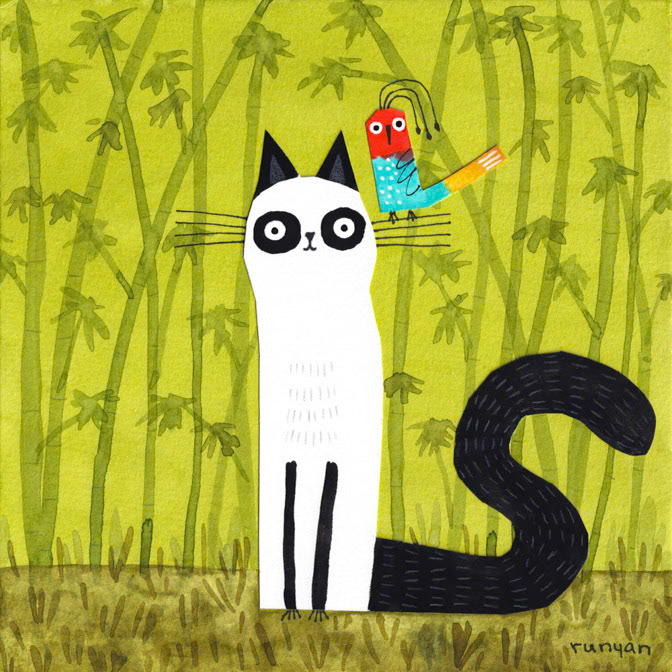 PANDA CAT _Cat _  Creatif