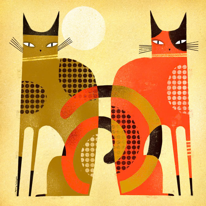 BOOK ENDS _Cats _  Creatif