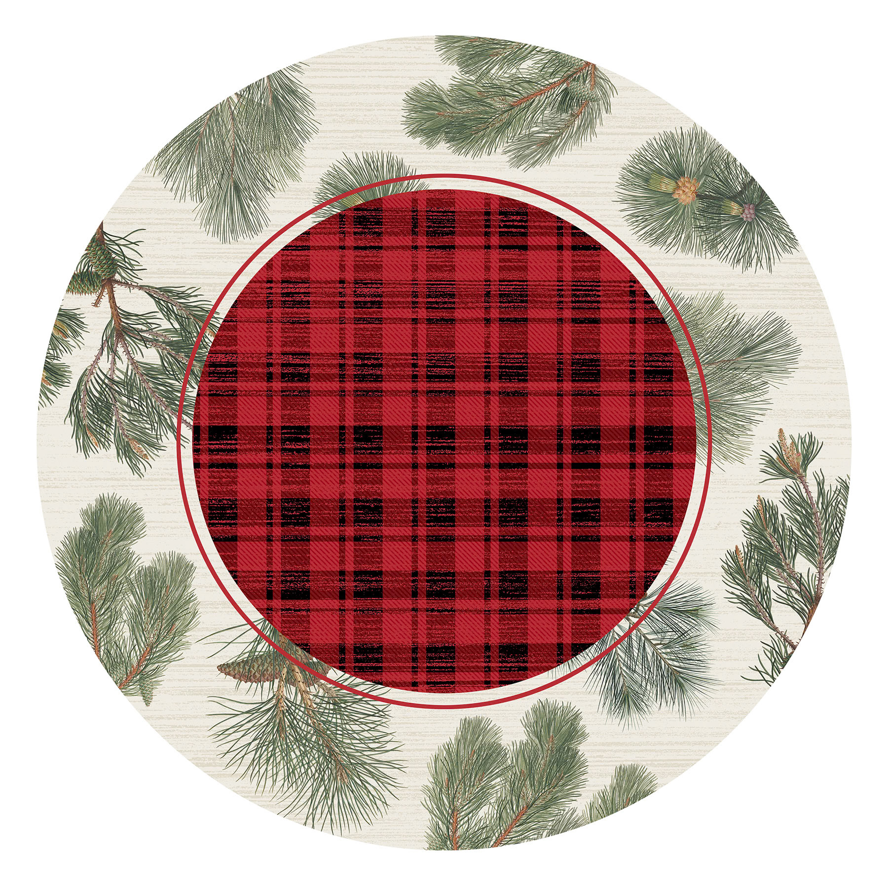 SH_Cmas_2551_Xmas Plaid and Greenery_Creatif ©Steve Haskamp - Creatif License