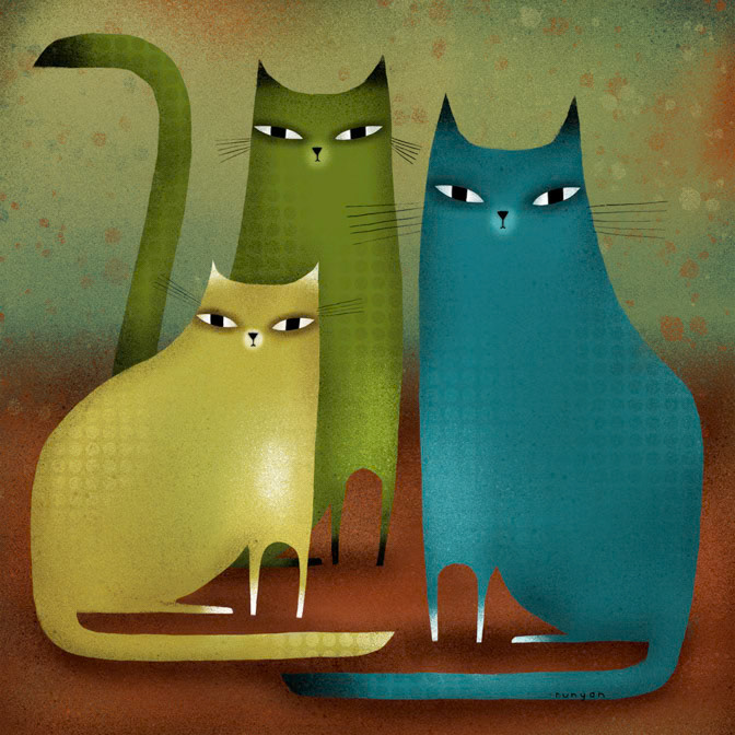 CAT STILL LIFE _Cats _  Creatif