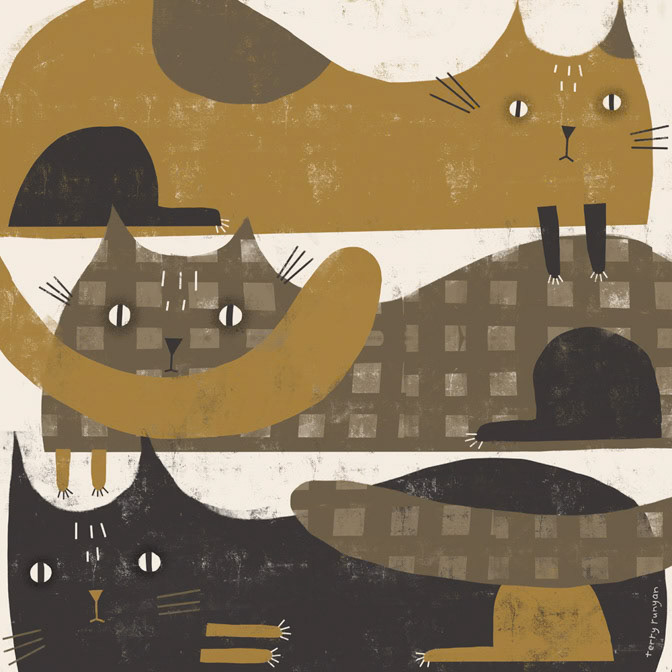 TRIPLE DECKER _Cats _  Creatif