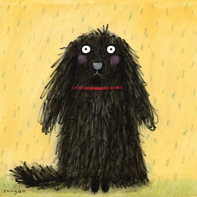 WEATHER FORECAST - Terry Runyan - Creatif _Dog _  Creatif ©Terry Runyan - Creatif License