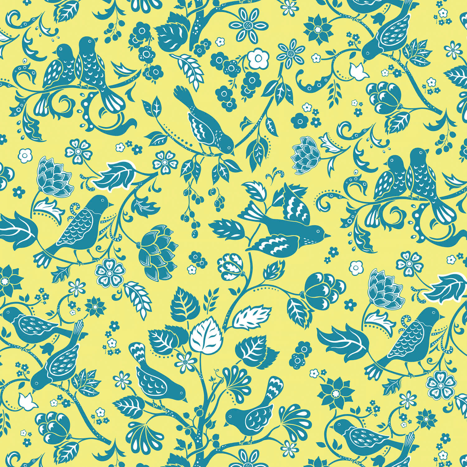 SH_Bird_920AviaryRepeatPattern ©Steve Haskamp - Creatif License