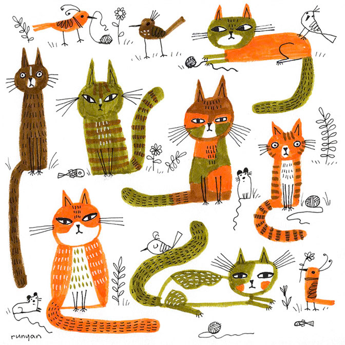 Calico Grouch - Terry Runyan - Creatif _Cat _  Creatif