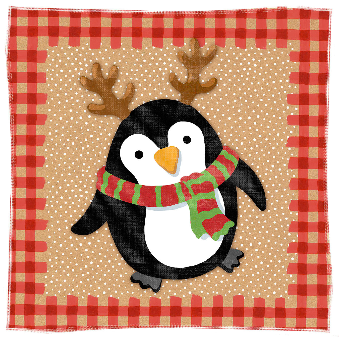 SH_Cmas_1370d-PenguinAsReindeer_Creatif ©Steve Haskamp - Creatif License