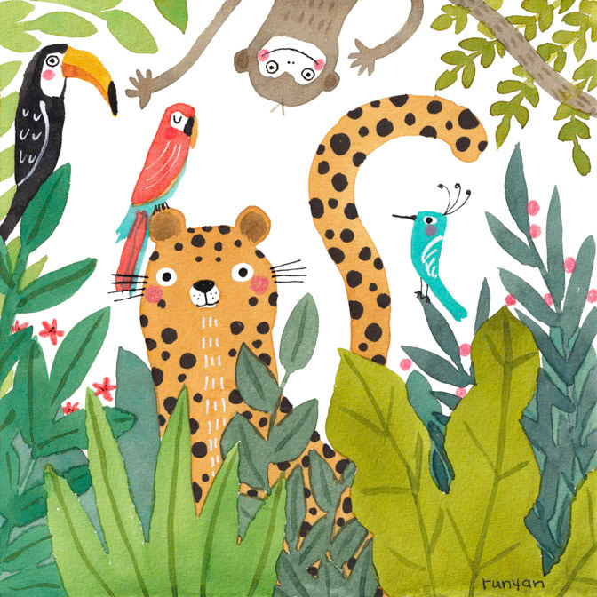 JUNGLE MEETUP _Animals- Jungle _  Creatif ©Terry Runyan - Creatif License