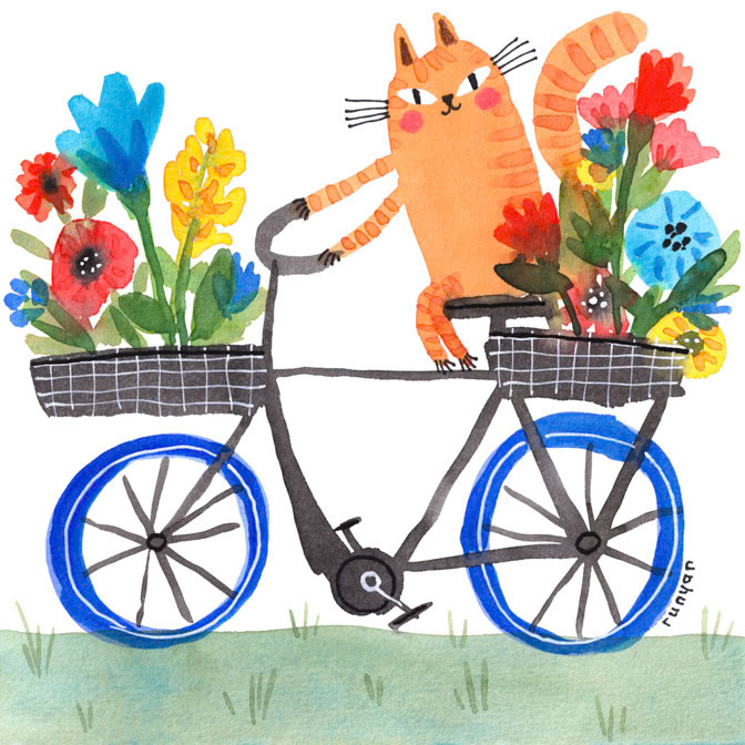 SPRINGTIME RIDE clean _Cat _  Creatif