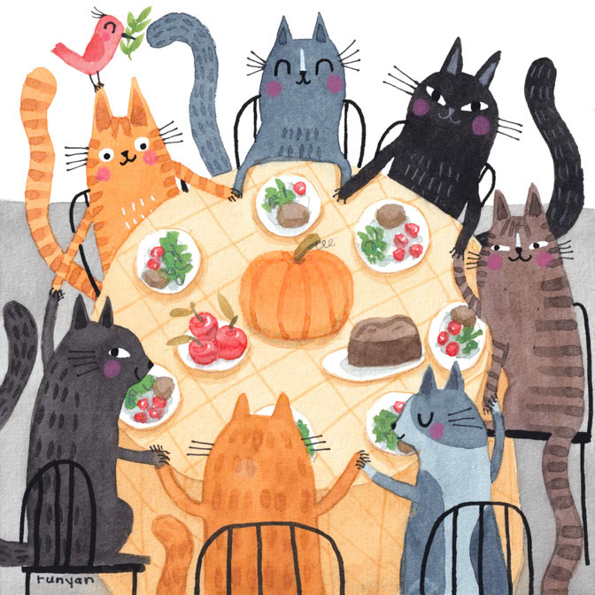 THANKFUL _Cats _  Creatif
