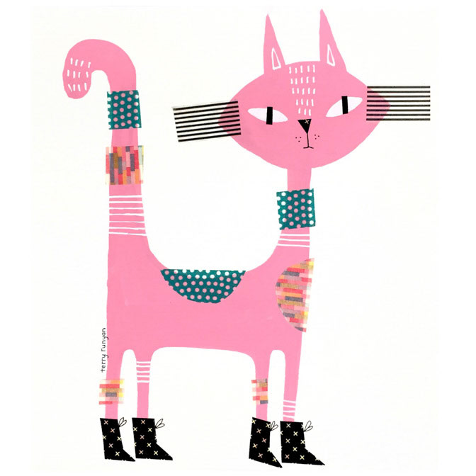 PINK CAT _Cats _  Creatif