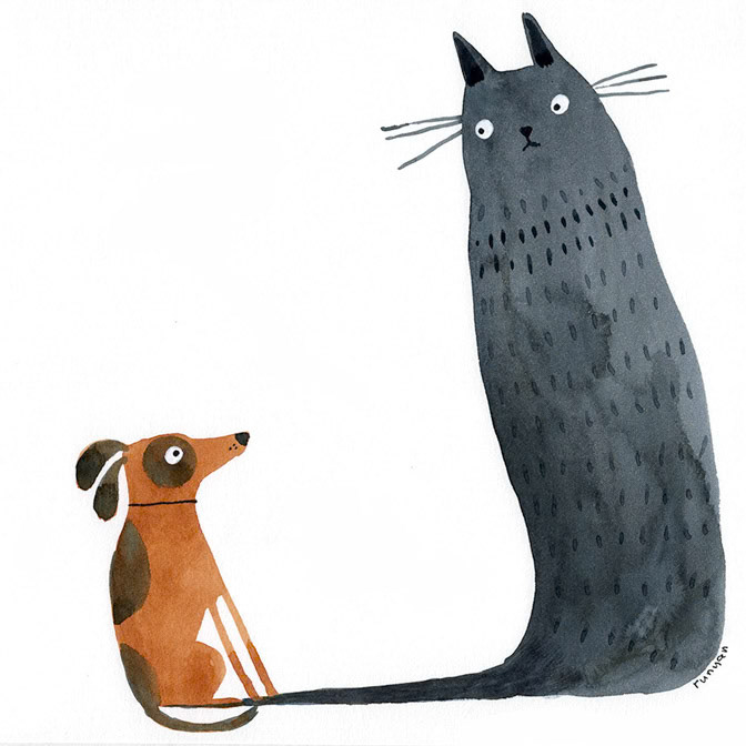 SHADOW - Terry Runyan - Creatif _Cat Dog _  Creatif