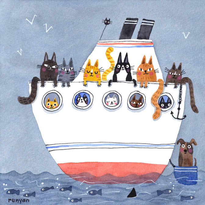 CRUISING CATS _Cats _  Creatif