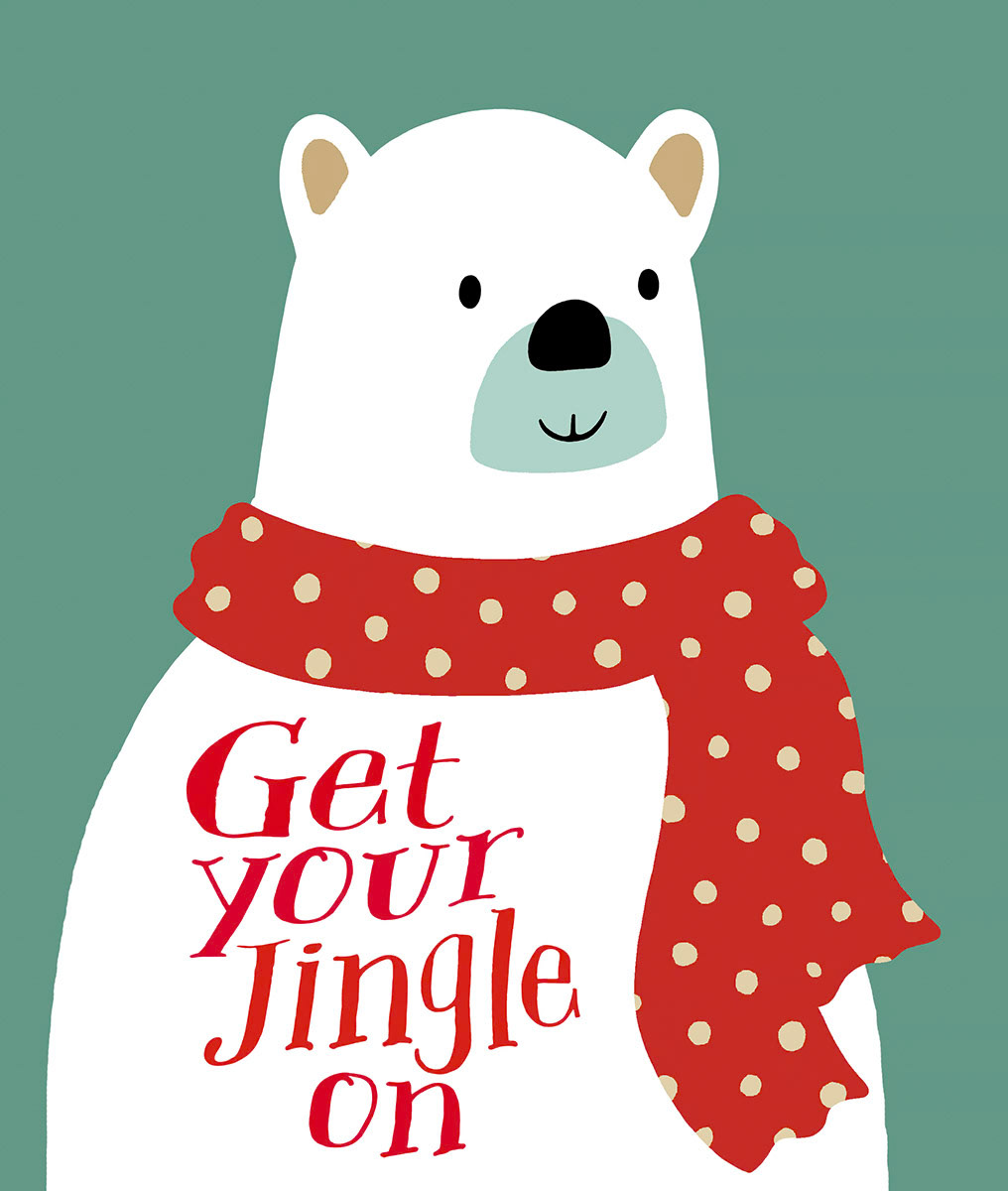 SH_Cmas_2012_Indigo Xmas Polar bear Re colored_Creatif ©Steve Haskamp - Creatif License