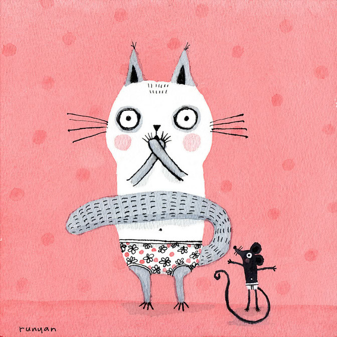 UNDERWEAR PAIR - Terry Runyan - Creatif _Cat _  Creatif