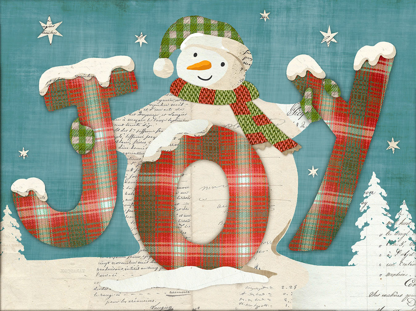 SH_Cmas_572_3_Snowman JOYCollage_Creatif ©Steve Haskamp - Creatif License