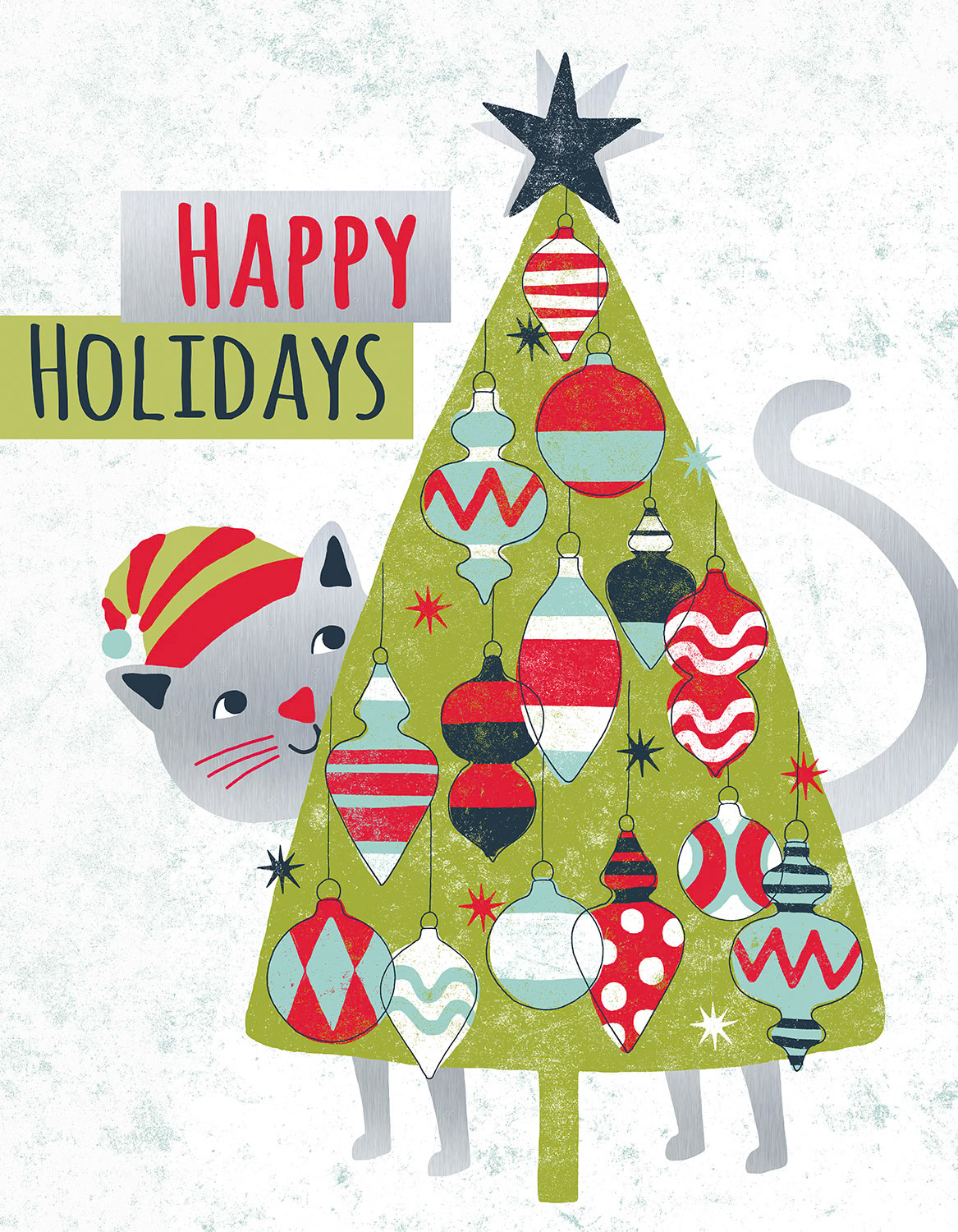 SH_Cmas_1444_1b_Ornament Tree With Cat_Creatif ©Steve Haskamp - Creatif License