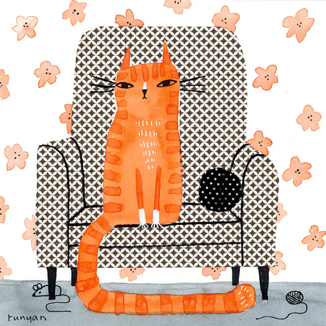 CAT &amp; PATTERNS - Terry Runyan - Creatif _Cat _  Creatif