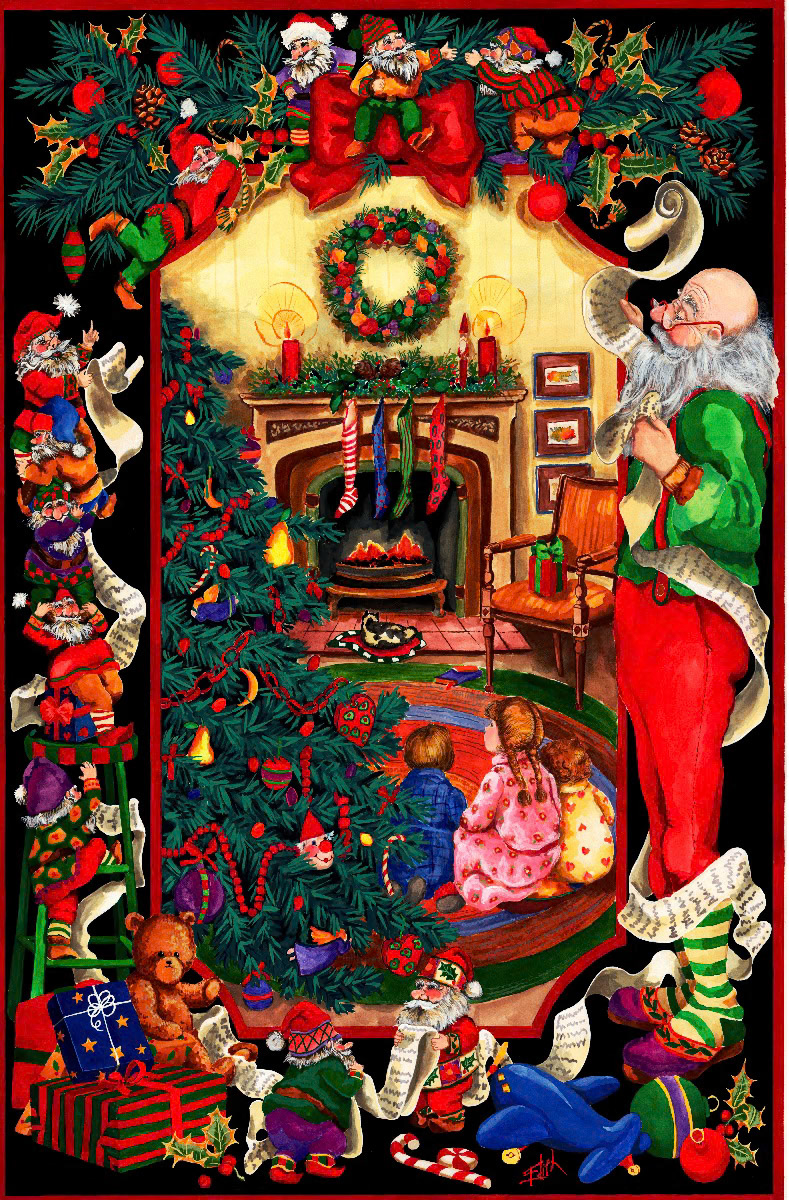 Ch245 santa poster