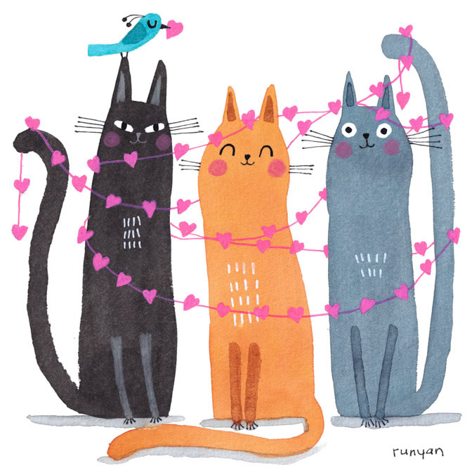 HEART STRINGS _Cats _  Creatif