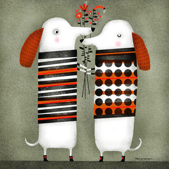 SHARING 300dpi Terry Runyan - Creatif _Dogs- Maggie _  Creatif ©Terry Runyan - Creatif License