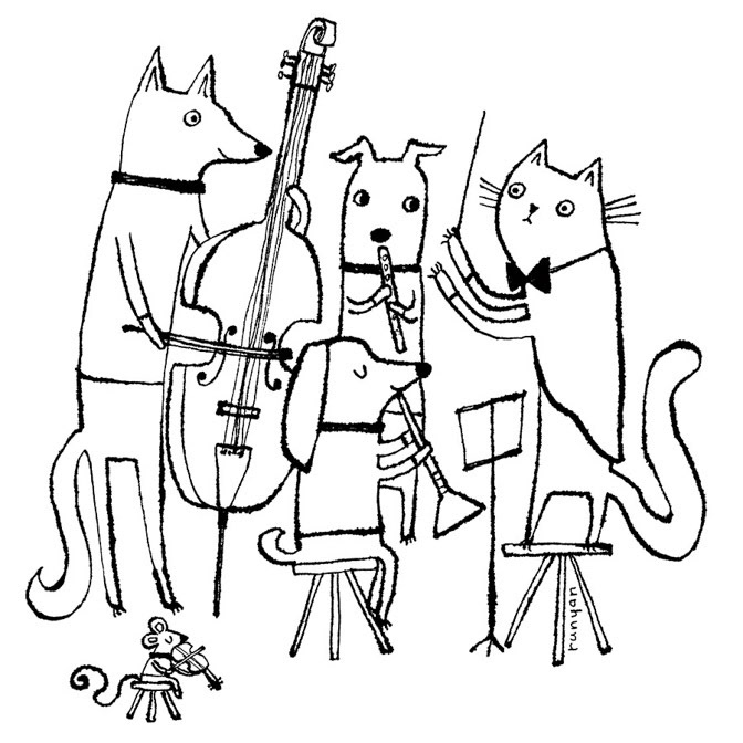 CONDUCTOR no color cleaned - Terry Runyan - Creatif _Cat Dog- Music _  Creatif