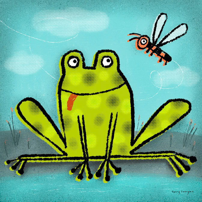 SALIVATE 100dpi _Animals- bug- Frog _  Creatif ©Terry Runyan - Creatif License